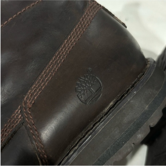 Timberland Men's 54568 Baluster Chukka Boots in Dark Brown Leather Size 9.5 - Picture 8 of 9